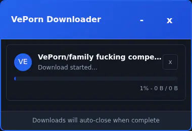 Veporn Video Downloader browser extension screenshot 5